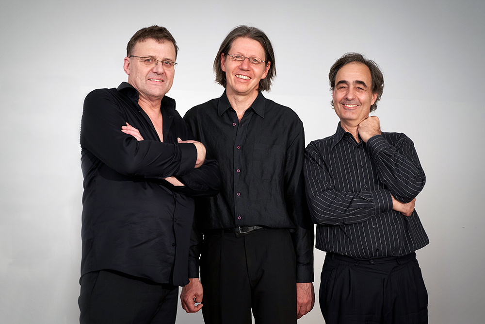 Portrait Johannes Wohlgenannt, Stefan Eder, Paul Gulda, Aufnahmesession 2021 (c)Andreas Rathammer