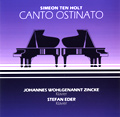 Cover CD canto ostinato, Johannes Wohlgenannt und Stefan Eder Cover CD canto ostinato, Johannes Wohlgenannt und Stefan Eder